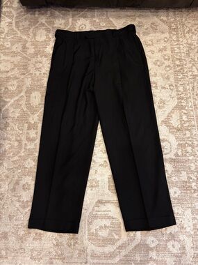 Covington Black Pleated Dress Pants